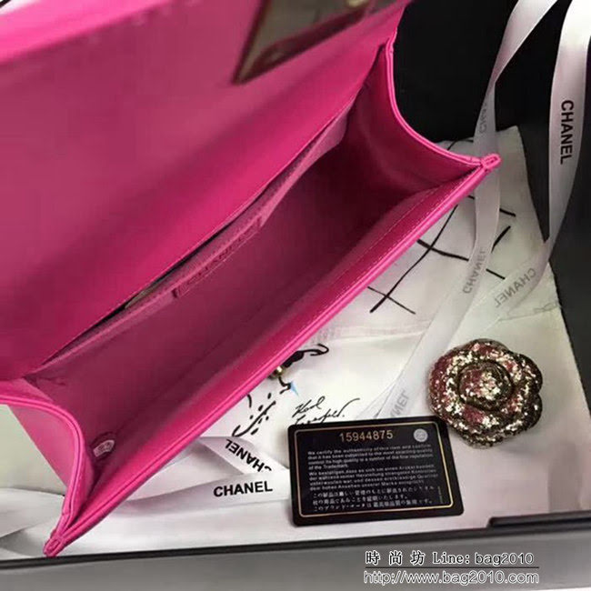 香奈兒CHANEL A67086菱格原版羊皮單肩斜挎鏈條包 DSC2080